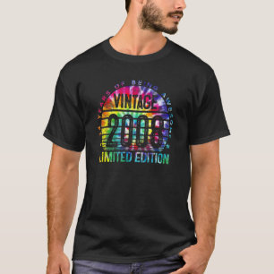 Vintage 2008 14 Years Of Being Awesome B Day T-Shirt