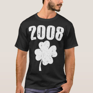 Vintage 2008 16th Birthday Saint Patricks Day Sham T-Shirt