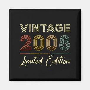 Vintage 2008 Limited Edition 18-year-old 18th Birt Magnet
