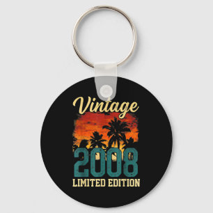 Vintage 2008 Limited Edition 18th Birthday 18 Year Key Ring