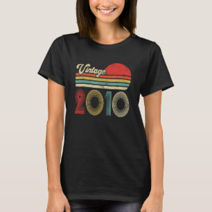 Vintage 2010 Made In 2010 12th Birthday  12 Year O T-Shirt