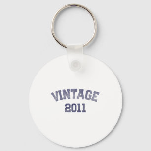 Vintage - 2011 14th Birthday Men Women Bday 14 Yea Key Ring