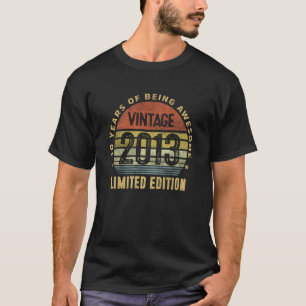 Vintage 2013 10 Year Old 10th Birthday  2 T-Shirt