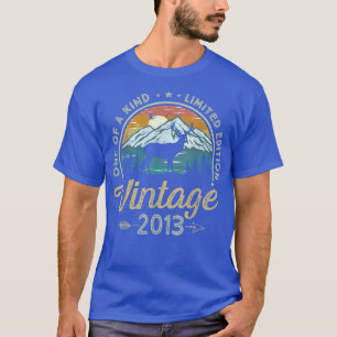 Vintage 2013 Limited Edition Deer 9 Year Old Gifts T-Shirt