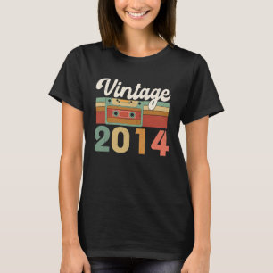 Vintage 2014 Best Of 8th Birthday Boy Girl T-Shirt