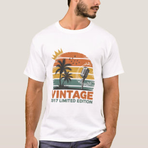Vintage 2017 Limited Edition Men Women Birthday T-Shirt