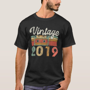 Vintage 2019 Best Of 3Rd Birthday Boy Girl T-Shirt