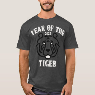 Vintage 2022 Year Of the Tiger Chinese Zodiac New T-Shirt