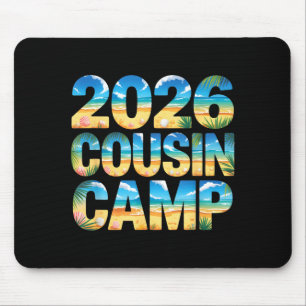 Vintage 2026 cousin camp crew reunion family trip mouse pad