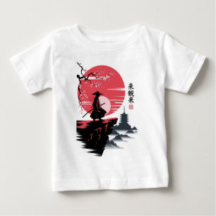 Vintage 2026 Samurai Japanese Warrior Legends Baby T-Shirt
