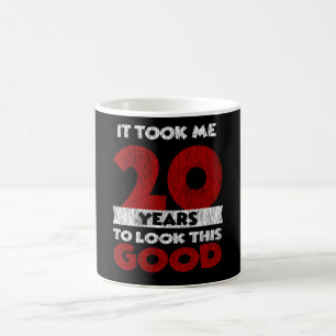 Vintage 20 Years Old Funny 20th Birthday Gift Coffee Mug