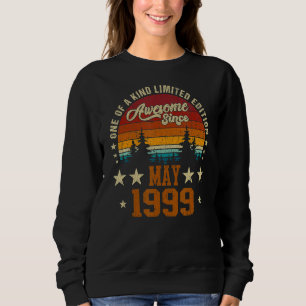 Vintage 23rd Birthday Awesome Since May 1999 Epic Sweatshirt