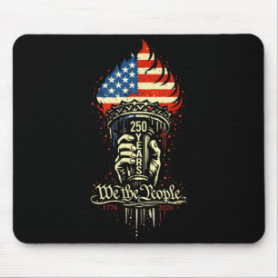 Vintage 250 Years 1776-2026 250th Funny Birthday Mouse Pad