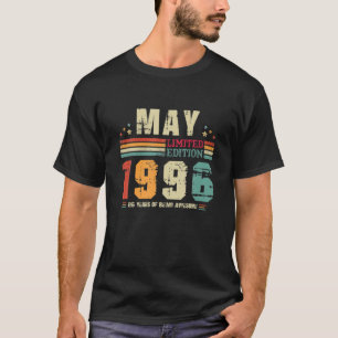 Vintage 26 Years Old Retro Birthday Awesome Since T-Shirt