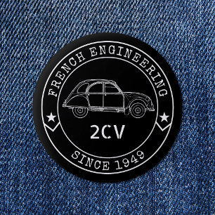 Vintage 2CV Oldtimer Badge Engineering Excellence