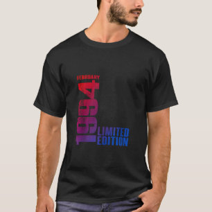 Vintage 30 Birthday I Limited Edition February 199 T-Shirt