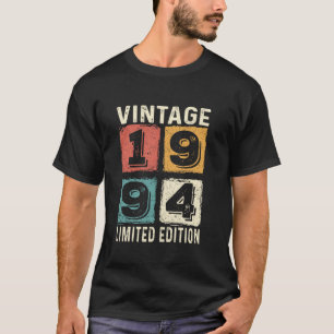 Vintage 30th Birthday Gift Vintage 1994 30 Yrs Old T-Shirt