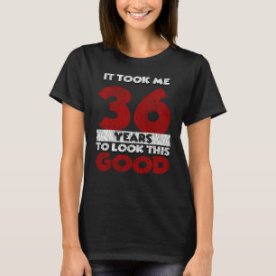 Vintage 36 Years Old Funny 36th Birthday Gift T-Shirt