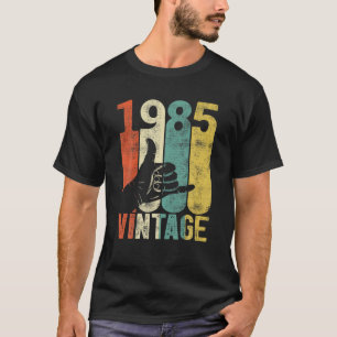 Vintage 36Th Birthday Shaka 1985 Surfing Sign Retr T-Shirt