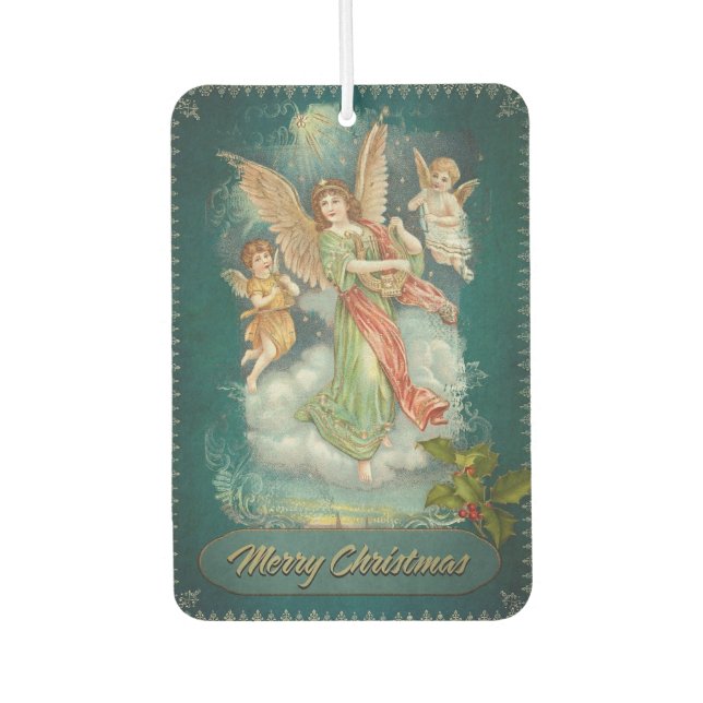 Vintage 3 Angels Air Freshener (Front)