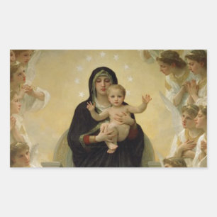 Vintage 3 rectangular sticker