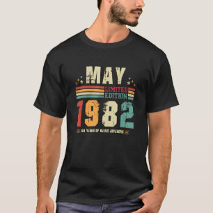 Vintage 40 Years Old Retro Birthday Awesome Since T-Shirt