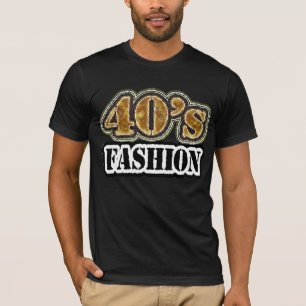 Vintage 40's Fashion - T-Shirt
