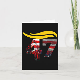 Vintage 47 Trump Hair 6 Card