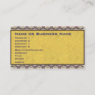 Vintage 48 Star American Flag Business Card