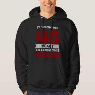 Vintage 48 Years Old Funny 48th Birthday Gift Hoodie