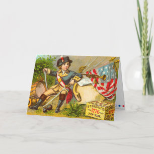 Vintage 4th of July Card