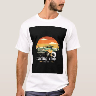 Vintage 4x4 Off-Road Racing Club Sunset T-Shirt