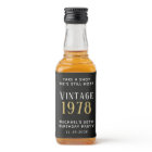 Vintage 50th Birthday Party Favour Black