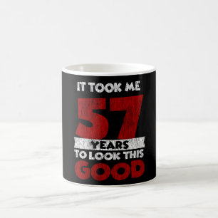 Vintage 57 Years Old Funny 57th Birthday Gift Coffee Mug