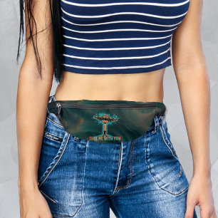 Vintage 60's Style Flying Saucer Bum Bags