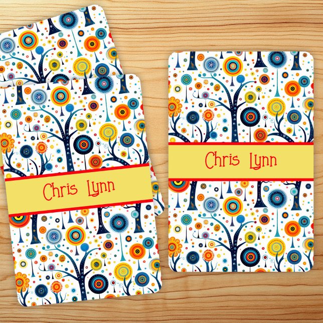 Vintage 60s Vibe Mod Flowers Playing Cards (Creator Uploaded)