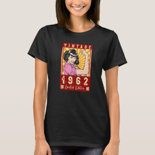 Vintage 60th Birthday  1962 Made Women's 60 Years  T-Shirt