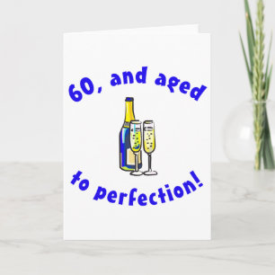 Vintage 60th Birthday Card