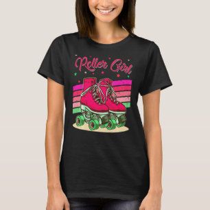 Vintage 70s 80s Skates Skating Roller Girl Skaters T-Shirt