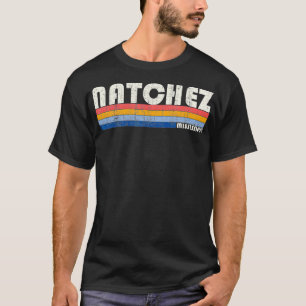 Vintage 70s 80s Style Natchez MS  T-Shirt