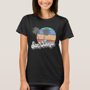 Vintage 70's San Diego California Beach Surfing Re T-Shirt