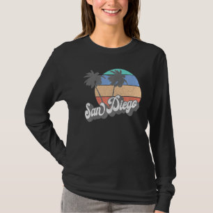 Vintage 70's San Diego California Beach Surfing Re T-Shirt