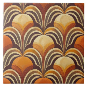 Vintage 70s seamless tile