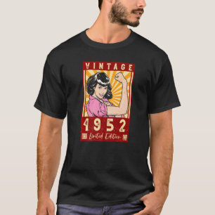 Vintage 70th Birthday 1952 Made Women's 70 Years T-Shirt