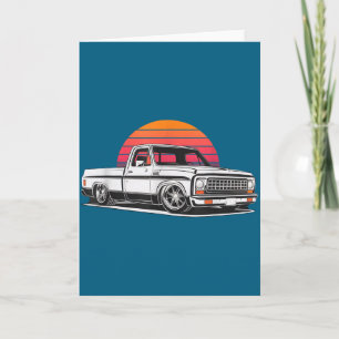 Vintage 73 87 Mini C10 Illustration Card