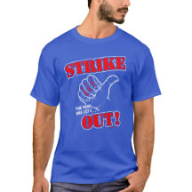 Vintage 80s Baseball Strike Out! (1985) T-Shirt