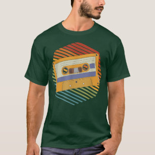 Vintage 80s Mixtape 1980s Music Lover Eighties Cas T-Shirt