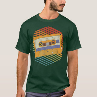 Vintage 80s Mixtape 1980s Music Lover Eighties Cas T-Shirt