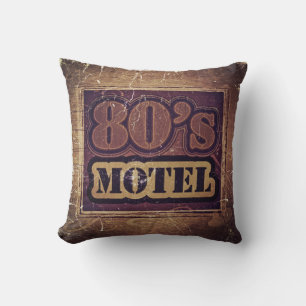 Vintage 80's Motel - Pillow
