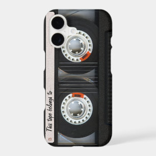 Vintage 80s Retro Music Cassette Tape Customisable